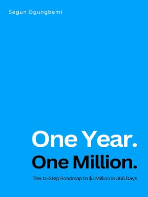 cover image of One Year. One Million.